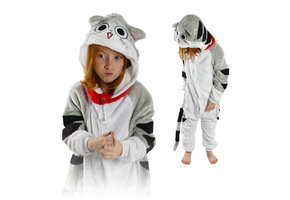 Onesie - Pyjama - Kat - Poes - voor kinderen