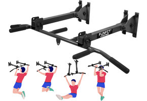 Pull up bar - Optrekstang muur-plafond - Home gym - 110 cm