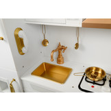 Kinderkeuken - met koksmuts en schort - hout - 91x30x106 cm