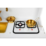 Kinderkeuken - met koksmuts en schort - hout - 91x30x106 cm