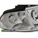 Koplamp geschikt voor voor AUDI A4 B5 99-00 CHROOM TYC rechts