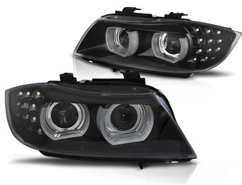 Koplampen Xenon BMW E90/E91 09-11 AFS LED DRL ZWART