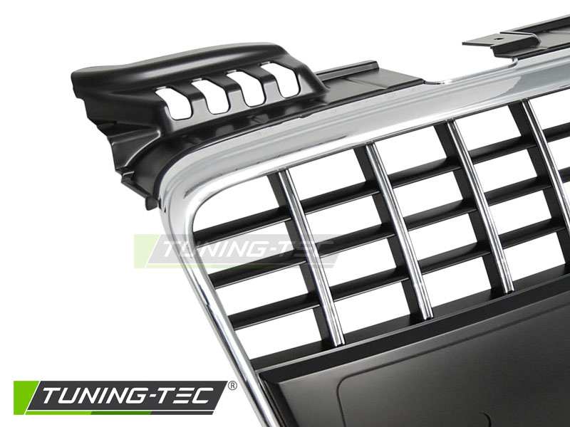 geschikt voor voor AUDI A4 B7 04-08 SEDAN AVANT SPORT CHROOM ZWART