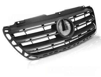 Grill MERCEDES SPRINTER W907 18- SPORT MAT ZWART