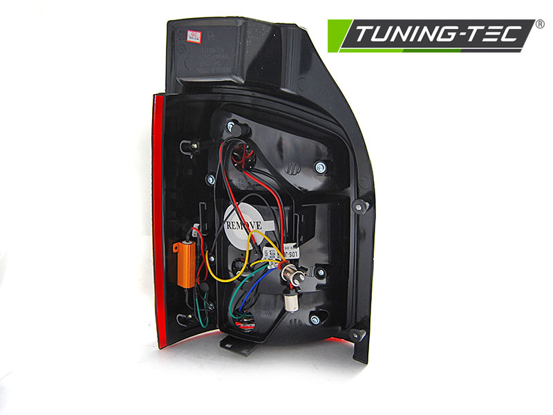 Achterlichten LED geschikt voor VW T5 10-15 TRANSPORTER ROOD WIT