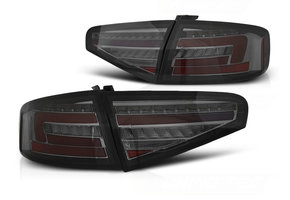 Achterlichten LED voor AUDI A4 B8 12-15 SEDAN ROOD SMOKE
