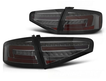 Achterlichten LED voor AUDI A4 B8 12-15 SEDAN ROOD SMOKE