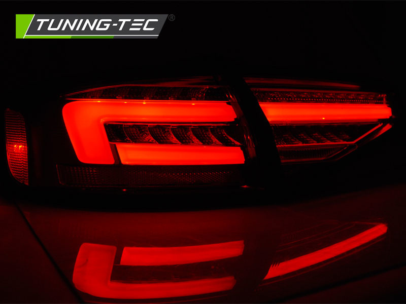 Achterlichten LED voor AUDI A4 B8 12-15 SEDAN ROOD SMOKE
