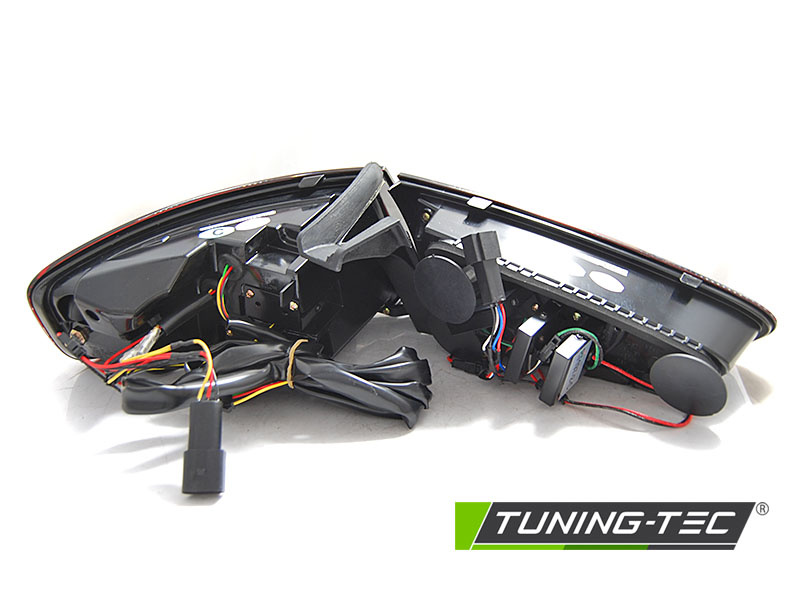 Achterlichten LED geschikt voor AUDI A4 B8 12-15 SEDAN ROOD SMOKE