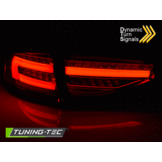 Achterlichten LED voor AUDI A4 B8 12-15 SEDAN ROOD SMOKE