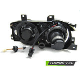 Koplampen BMW E32/E34 ZWART