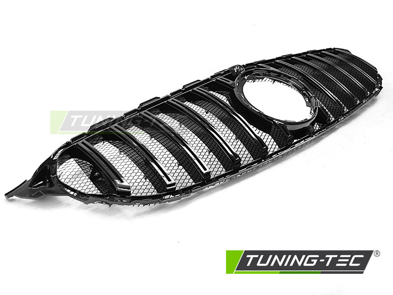 Grill geschikt voor MERCEDES W205 18- SPORT GLANS ZWART