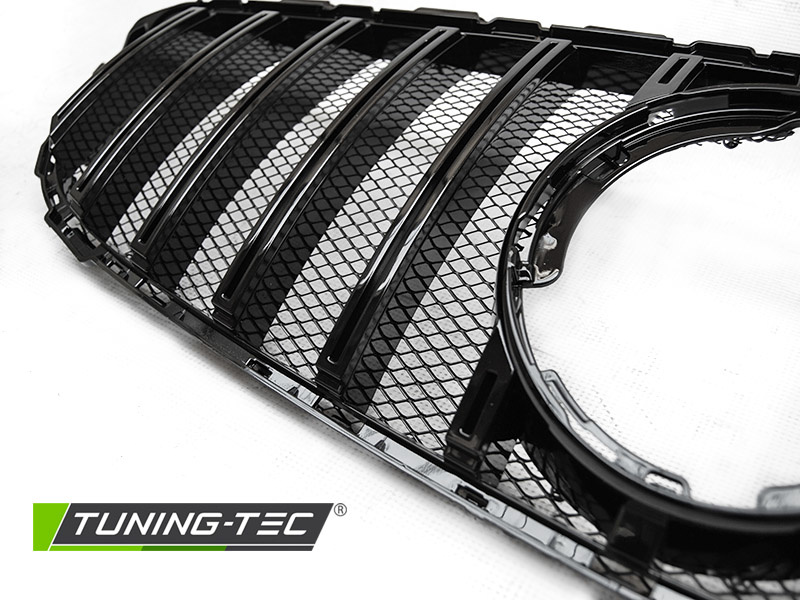 Grill MERCEDES W205 18- SPORT GLANS ZWART