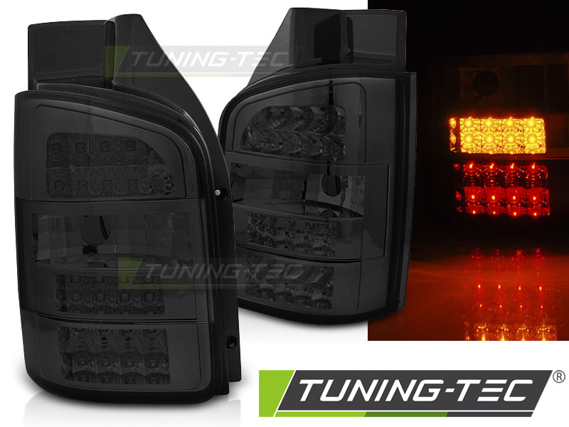 Achterlichten LED voor VW T5 10-15 TRANSPORTER SMOKE