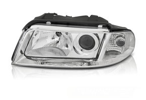 Koplamp geschikt voor AUDI A4 B5 99-00 CHROOM TYC links
