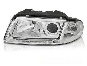 Koplamp voor AUDI A4 B5 99-00 CHROOM TYC links