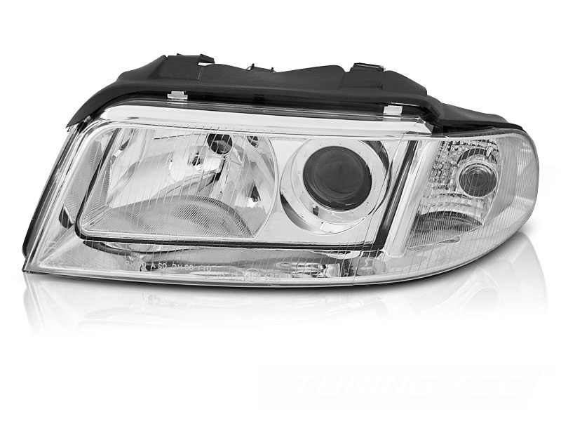 Koplamp voor AUDI A4 B5 99-00 CHROOM TYC links