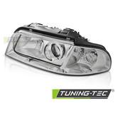 Koplamp voor AUDI A4 B5 99-00 CHROOM TYC links