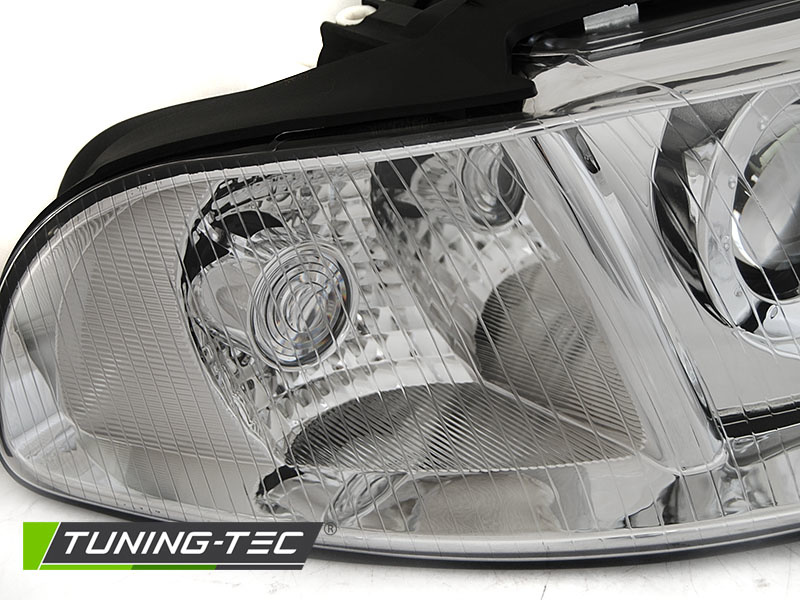 Koplamp voor AUDI A4 B5 99-00 CHROOM TYC links