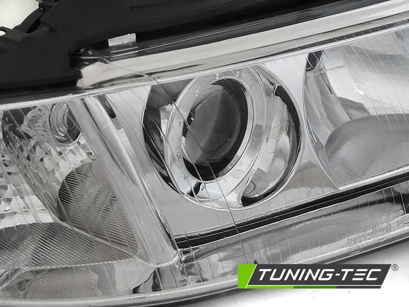 Koplamp voor AUDI A4 B5 99-00 CHROOM TYC links