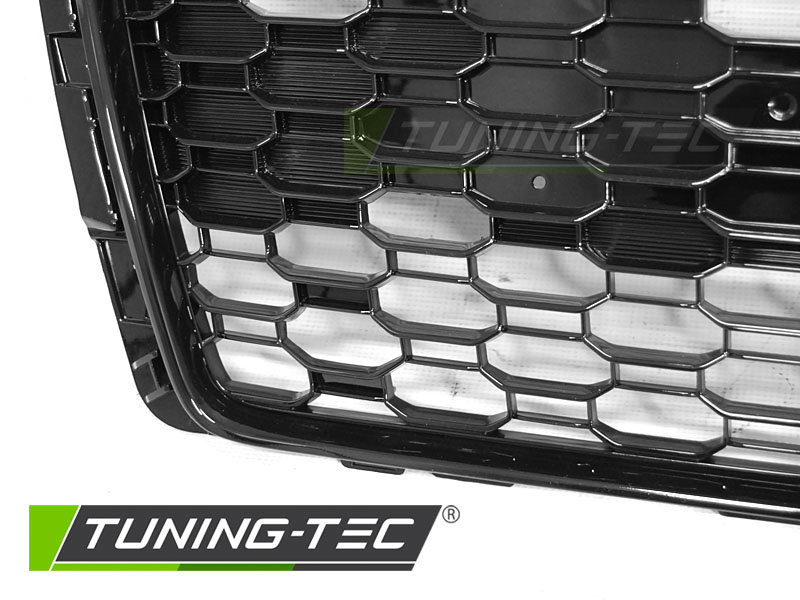 Grill geschikt voor AUDI A4 B9 15-19 SPORT GLANS ZWART