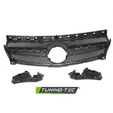 Grill MERCEDES CLA W117 13-19 SPORT GLANS ZWART