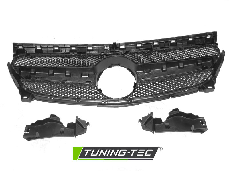 Grill MERCEDES CLA W117 13-19 SPORT GLANS ZWART