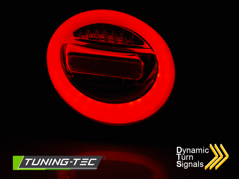Achterlichten LED voor VW NEW BEETLE 10.98-05 HATCHBACK CABRIO ROOD SMOKE