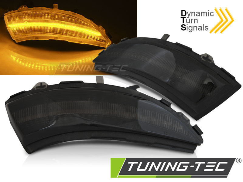 Knipperlichten spiegel RENAULT CLIO IV 12-16 SMOKE LED