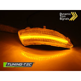 Knipperlichten spiegel RENAULT CLIO IV 12-16 SMOKE LED