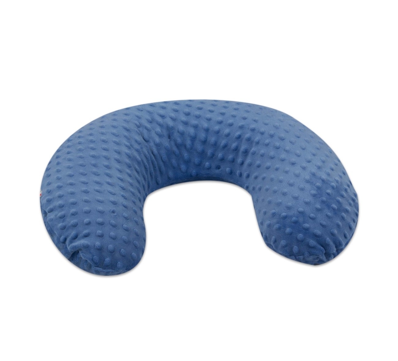 Voedingskussen - zijslaapkussen - minky stof - "c" vorm - groen