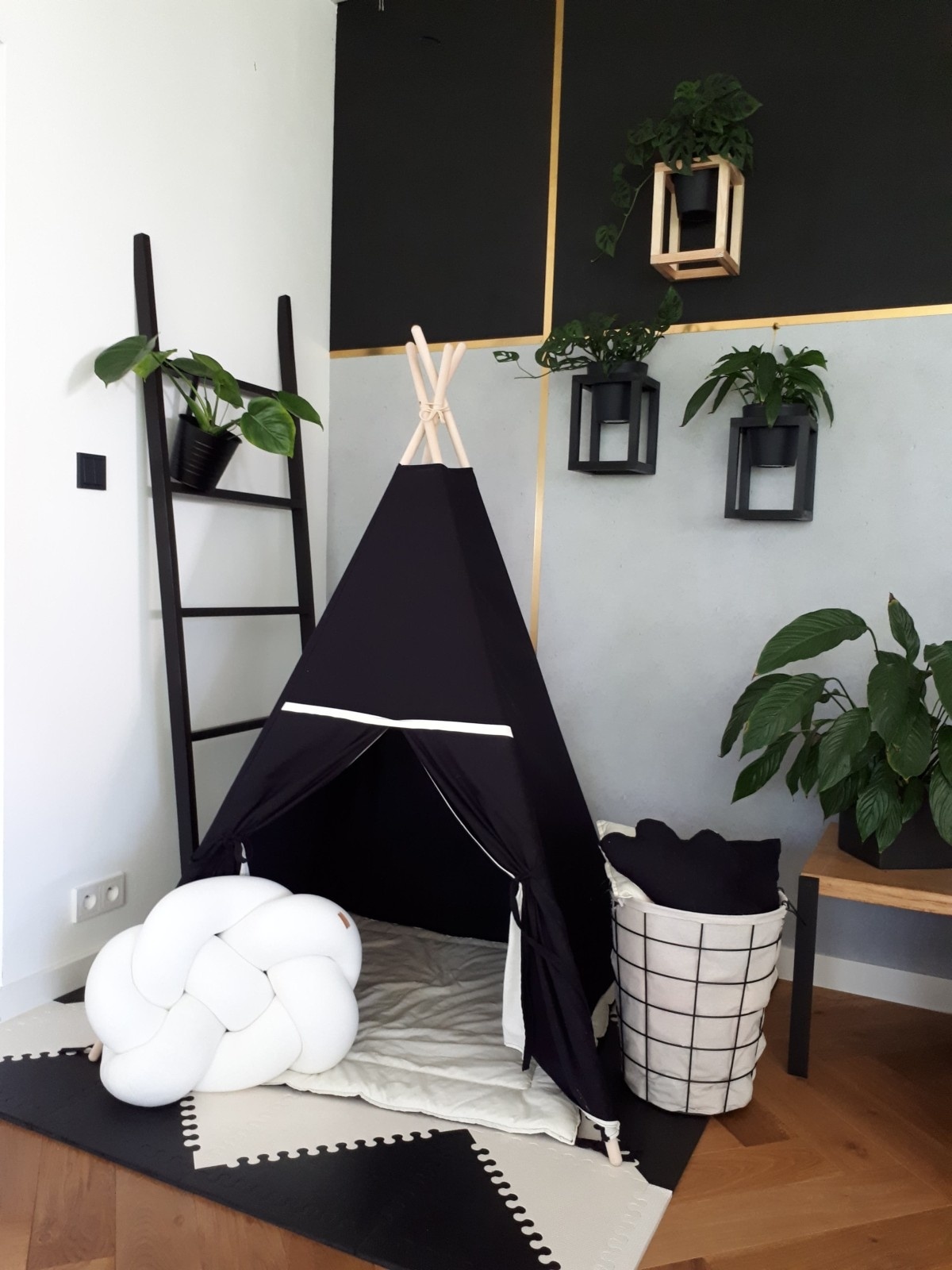 Knoopkussen - knot kussen - sierkussen - decoratie kussen - 53x356cm - creme