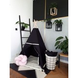 Knoopkussen - knot kussen - sierkussen - decoratie kussen - 40x36cm - lichtroze