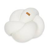 Knoopkussen - knot kussen - sierkussen - decoratie kussen - 40x36cm - creme
