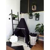 Knoopkussen - knot kussen - sierkussen - decoratie kussen - 40x36cm - creme