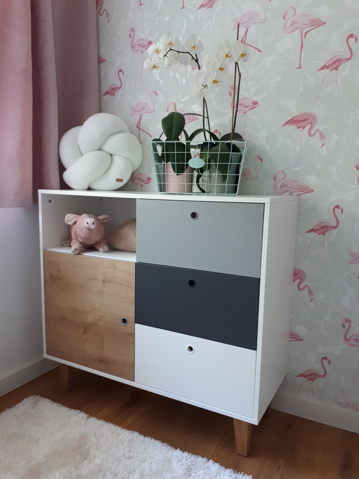 Knoopkussen - knot kussen - sierkussen - decoratie kussen - 40x36cm - creme