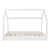 Houten bed - huisbed - modern kinderbed - 190x90cm - wit