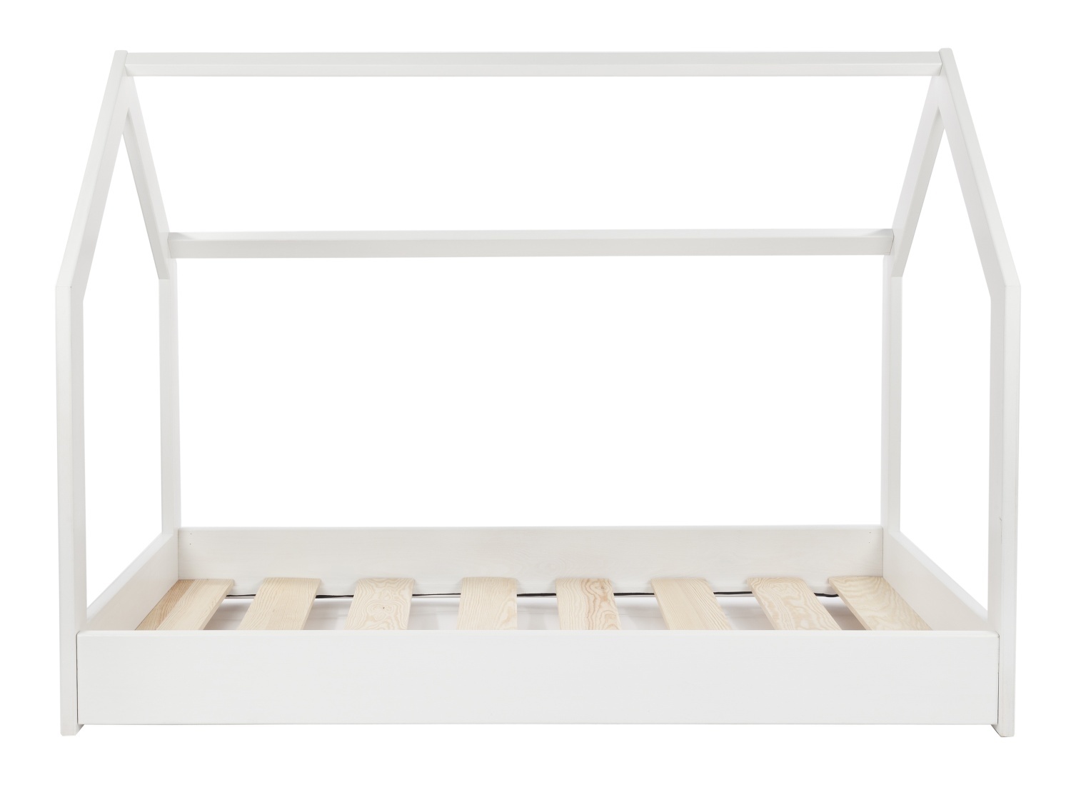 Houten bed - huisbed - modern kinderbed - 190x90cm - wit