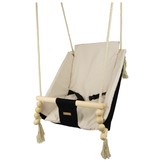 Babywiegschommel - max. 20 kg - zwart, crème