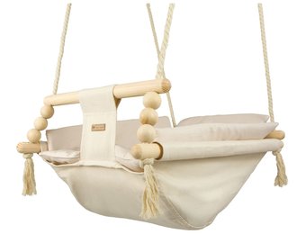 Babywiegschommel - max. 20 kg - creme