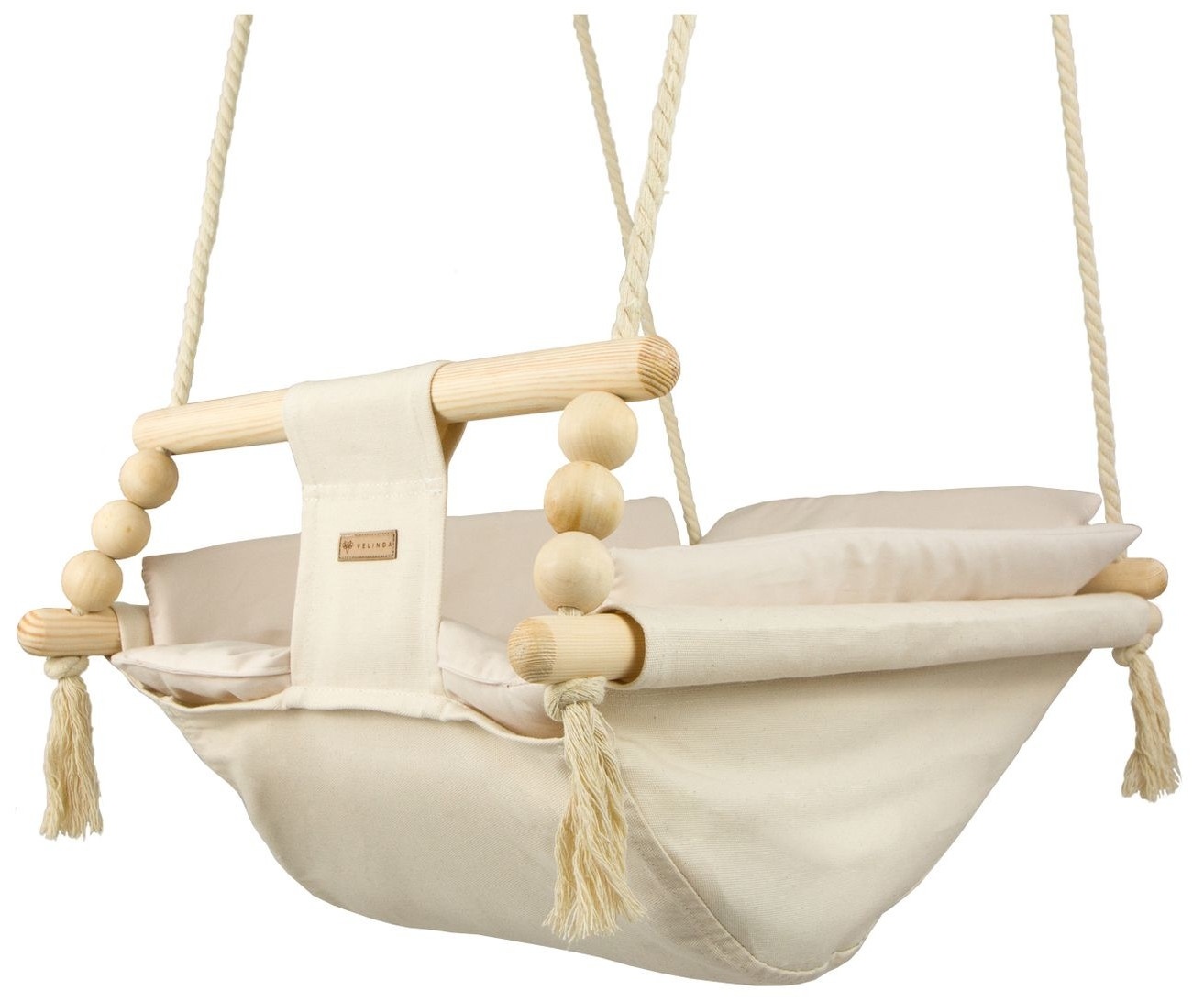 Babywiegschommel - max. 20 kg - creme