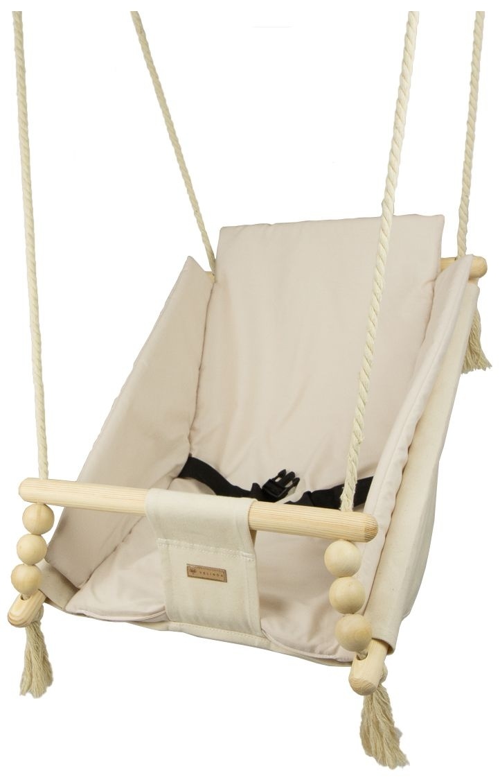 Babywiegschommel - max. 20 kg - creme