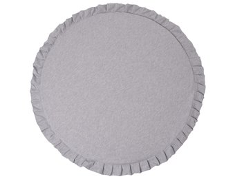 Moderne speelmat - multifunctionele mat - rond - grijs