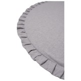 Moderne speelmat - multifunctionele mat - rond - grijs