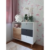 Knoopkussen - knot kussen - sierkussen - decoratie kussen - 35x35cm - creme