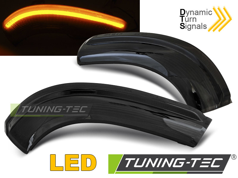 Knipperlichten spiegel voor VW GOLF 5 / GOLF PLUS / JETTA / PASSAT, SHARAN SMOKE LED