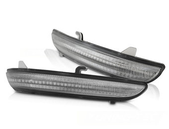 Knipperlichten spiegel PEUGEOT 208 / 2008 / CITROEN C3 WIT LED