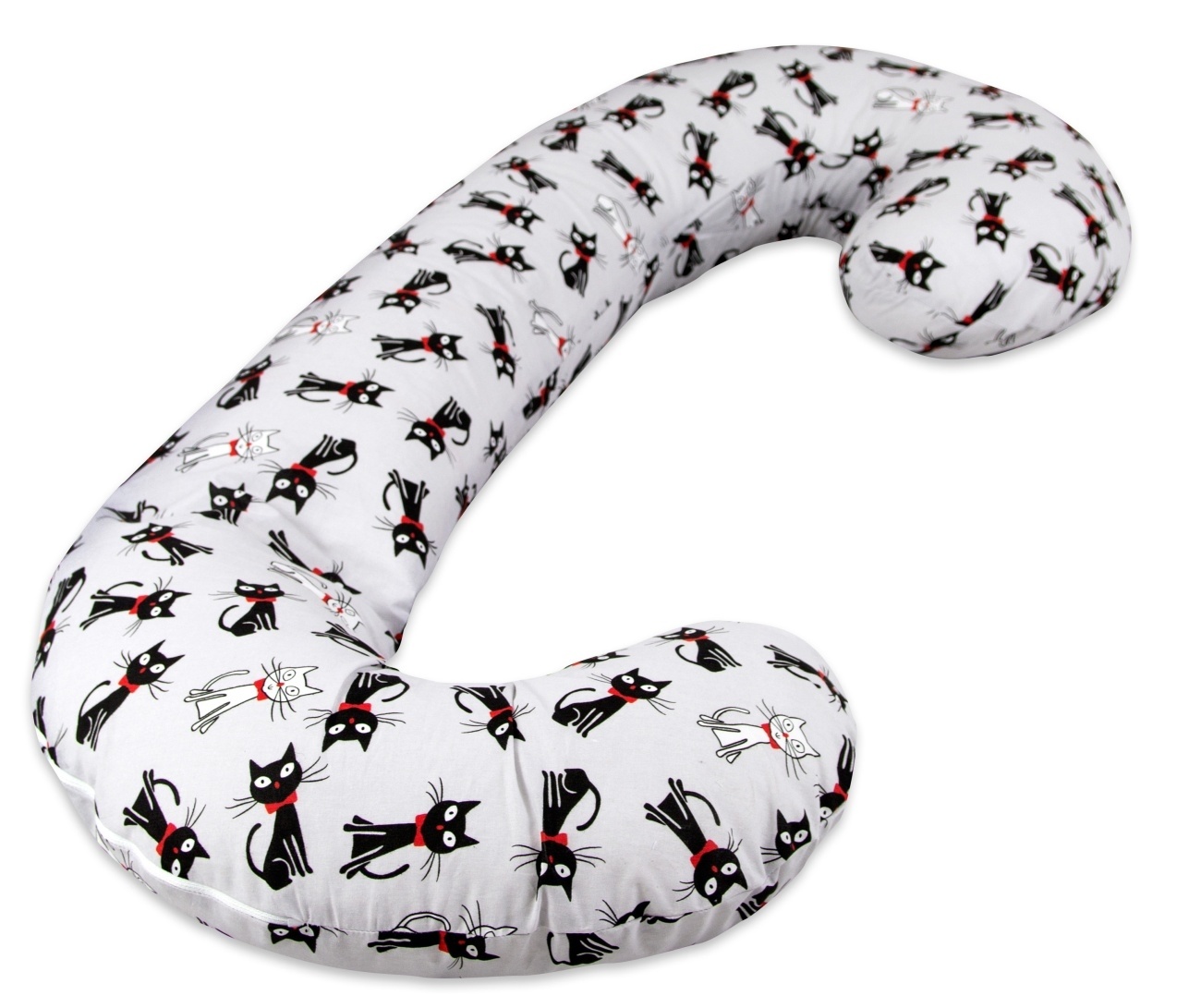 Voedingskussen - Zwangerschapskussen - 100% katoen - katten1