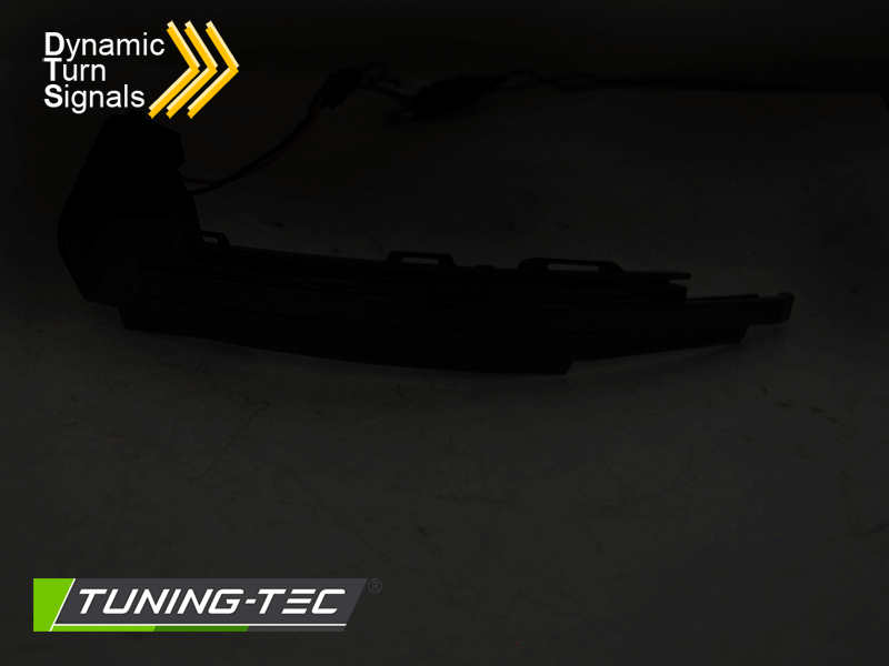 Knipperlichten spiegel geschikt voor voor AUDI A1 10-18 SMOKE LED