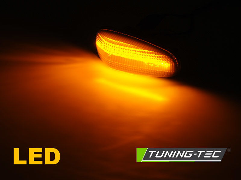 Zijkant knipperlichten geschikt voor MERCEDES W124/ W210/ W202/ SLK/ CLK /VITO SMOKE LED